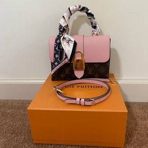 Brand new Louis Vuitton Locky BB with strap
